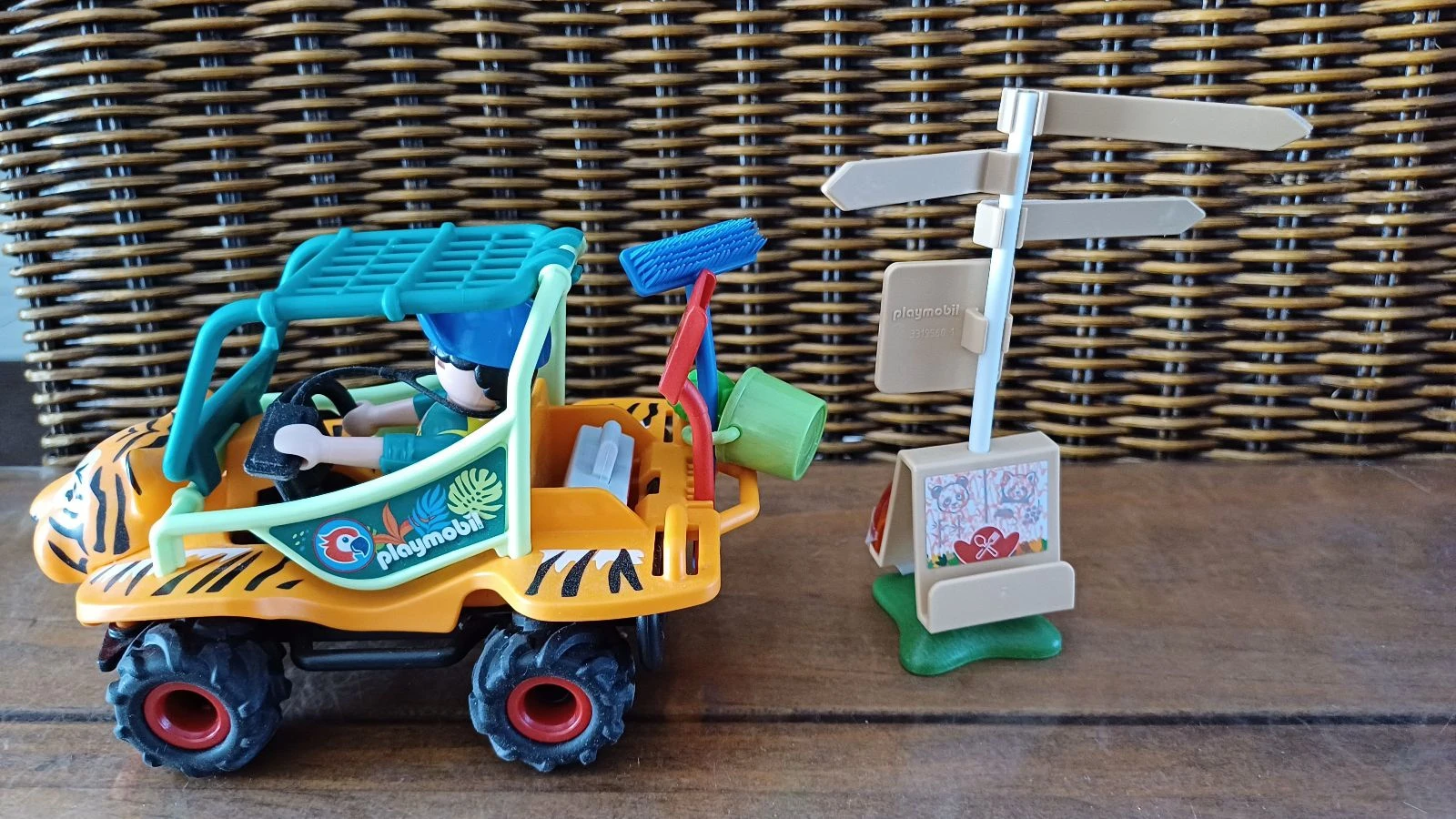 Zoo tiger playmobil vehicle – photo 5